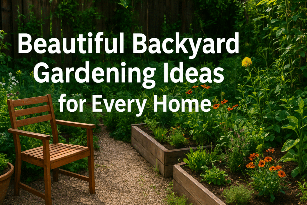 Backyard Gardening Ideas 2025 Transform Your Outdoor Space Into a Green Paradise