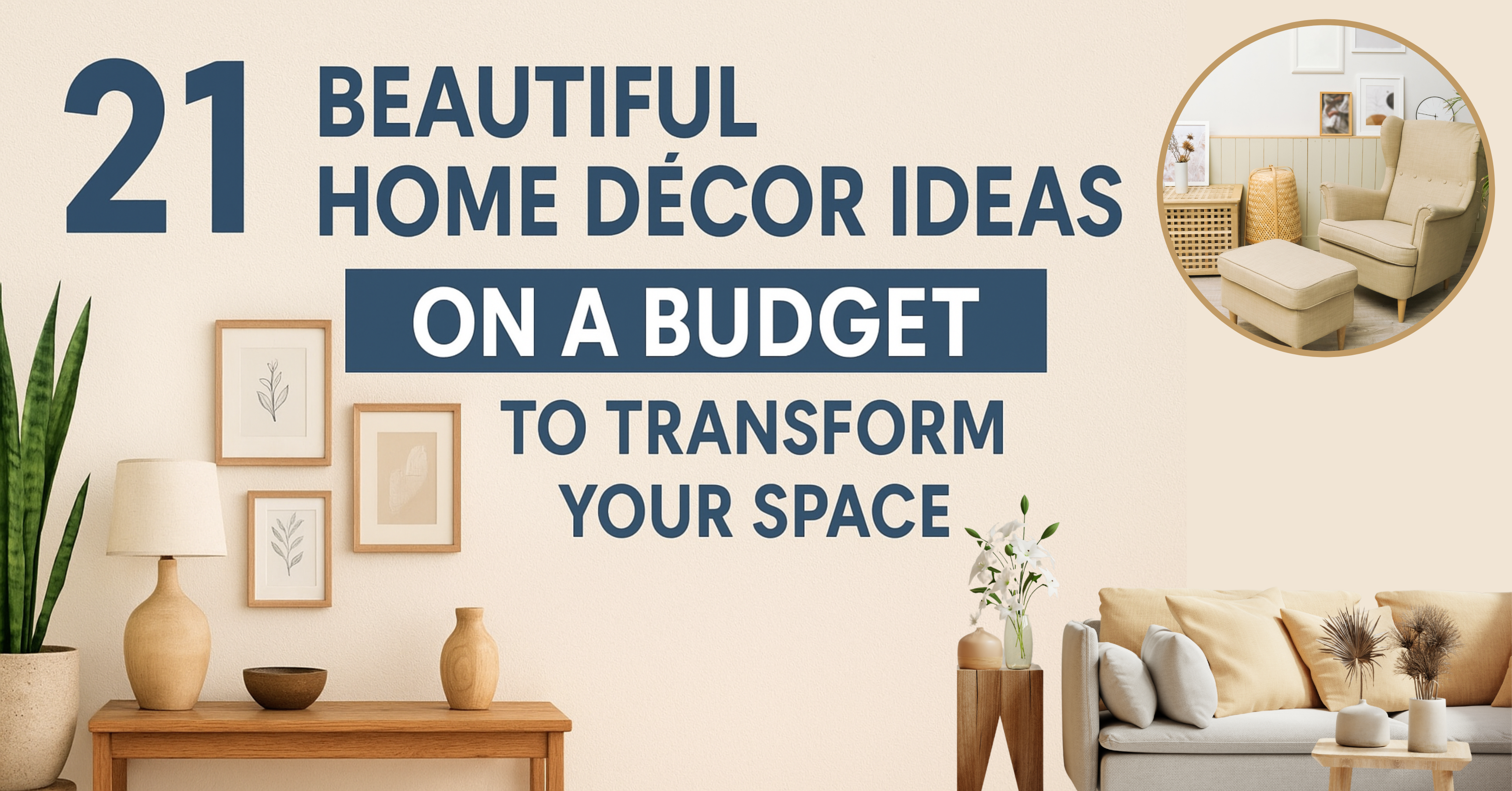 21 Beautiful Home Décor Ideas on a Budget to Transform Your Space