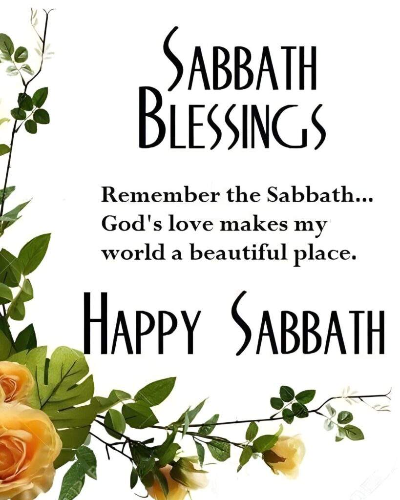 Blessings and Prayers for the Sabbath