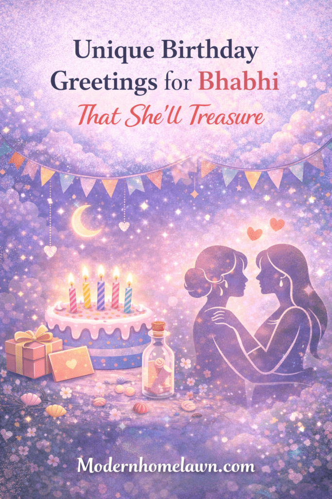 Unique Birthday Greetings for Bhabhi That She’ll Treasure
