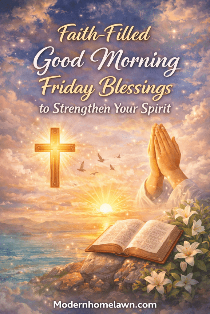 Faith-Filled Positive Good Morning Friday Blessings to Strengthen Your Spirit