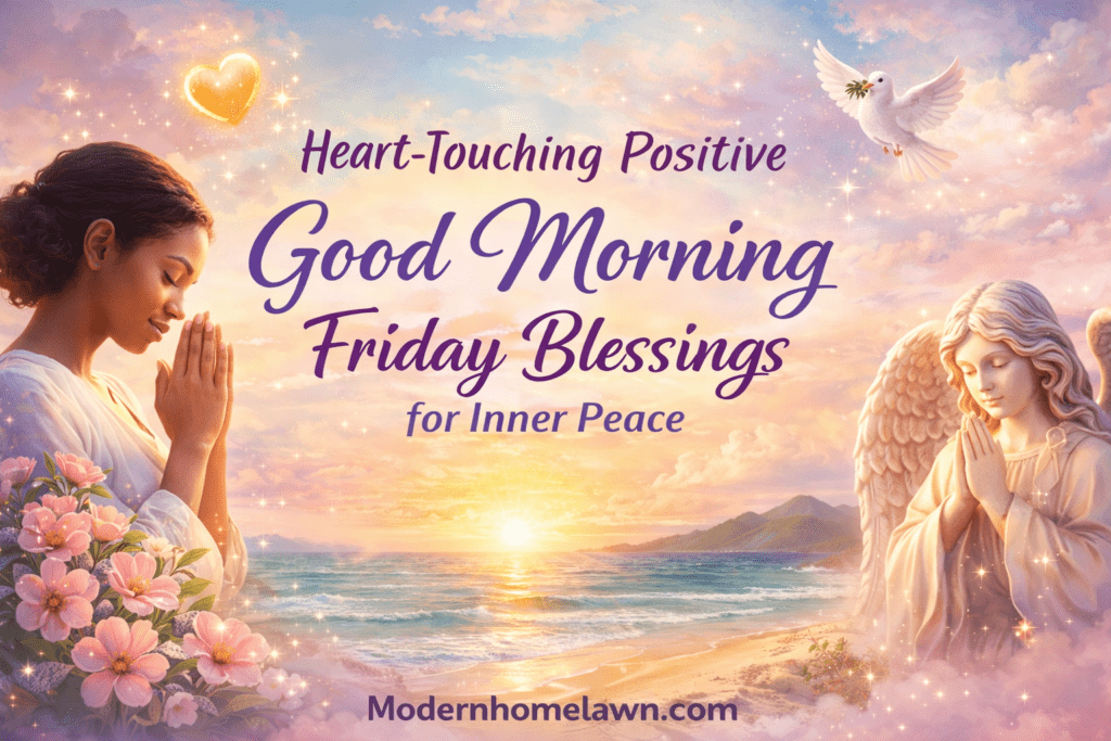 Heart-Touching Positive Good Morning Friday Blessings for Inner Peace