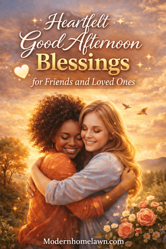 Heartfelt Good Afternoon Blessings for Friends and Loved Ones