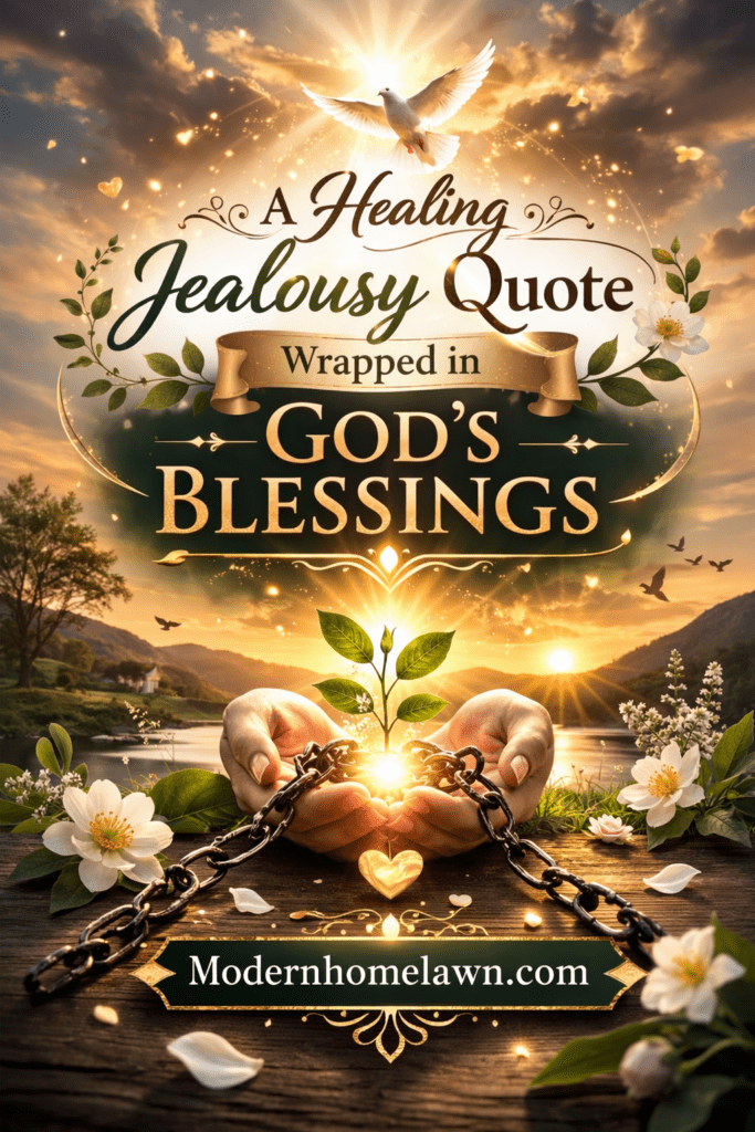 A Healing Jealousy Quote Wrapped in God’s Blessings