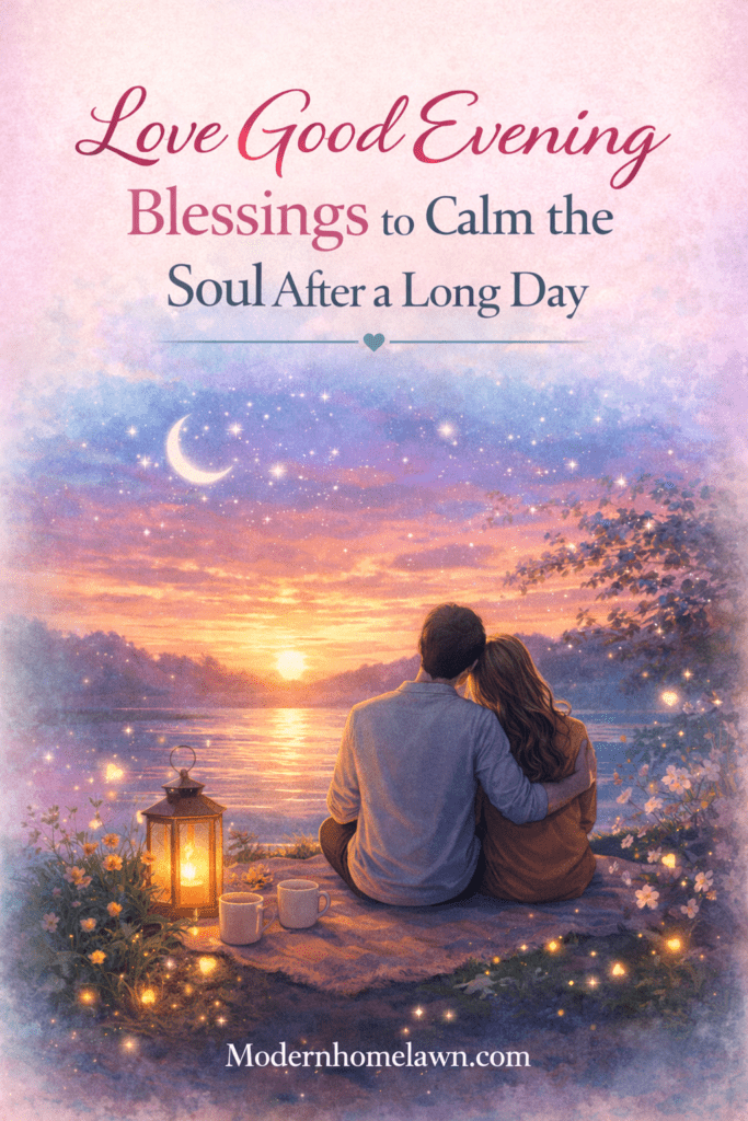 Love Good Evening Blessings to Calm the Soul After a Long Day