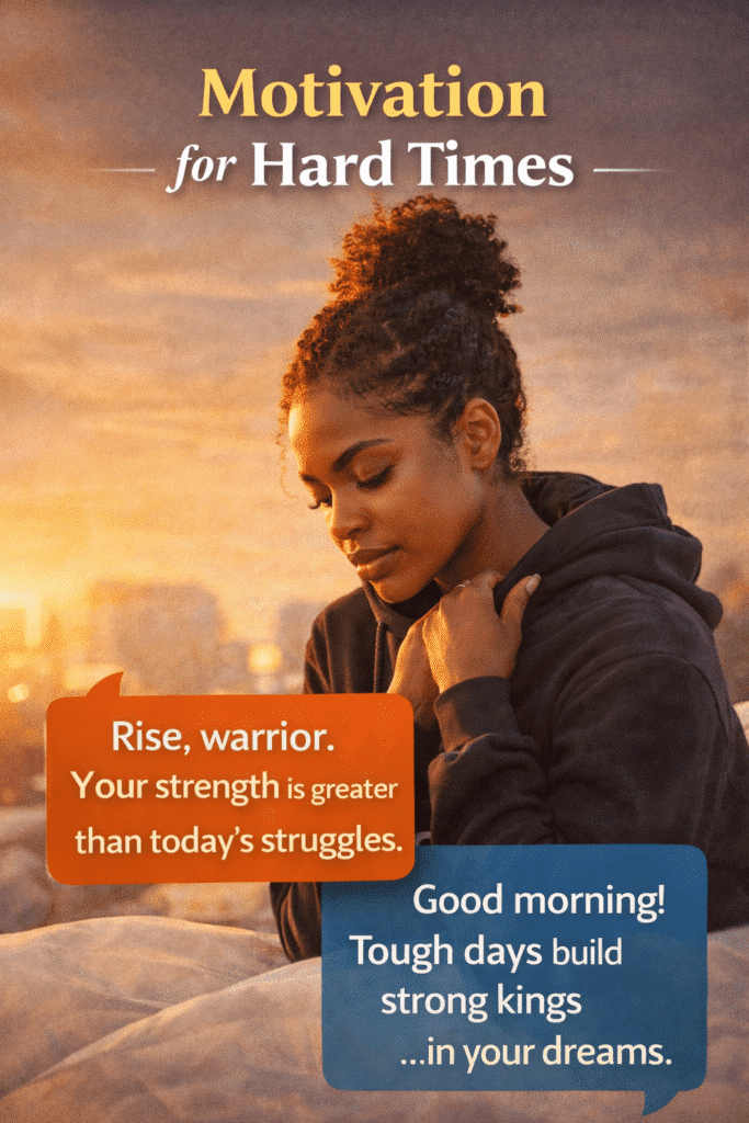 Motivation for Hard Times