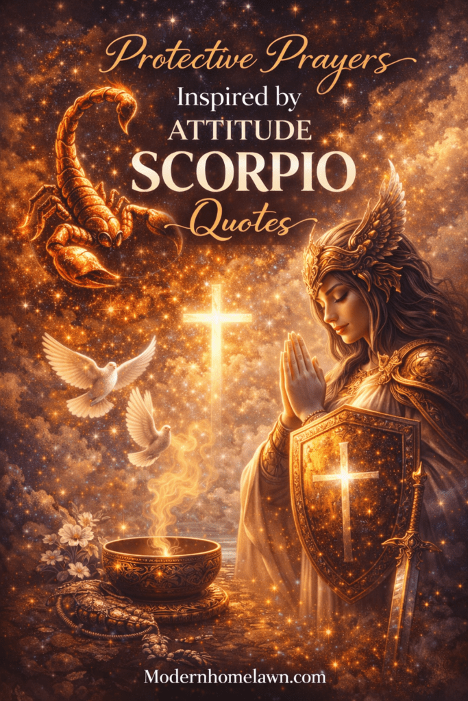 Protective Prayers Inspired by Attitude Scorpio Quotes