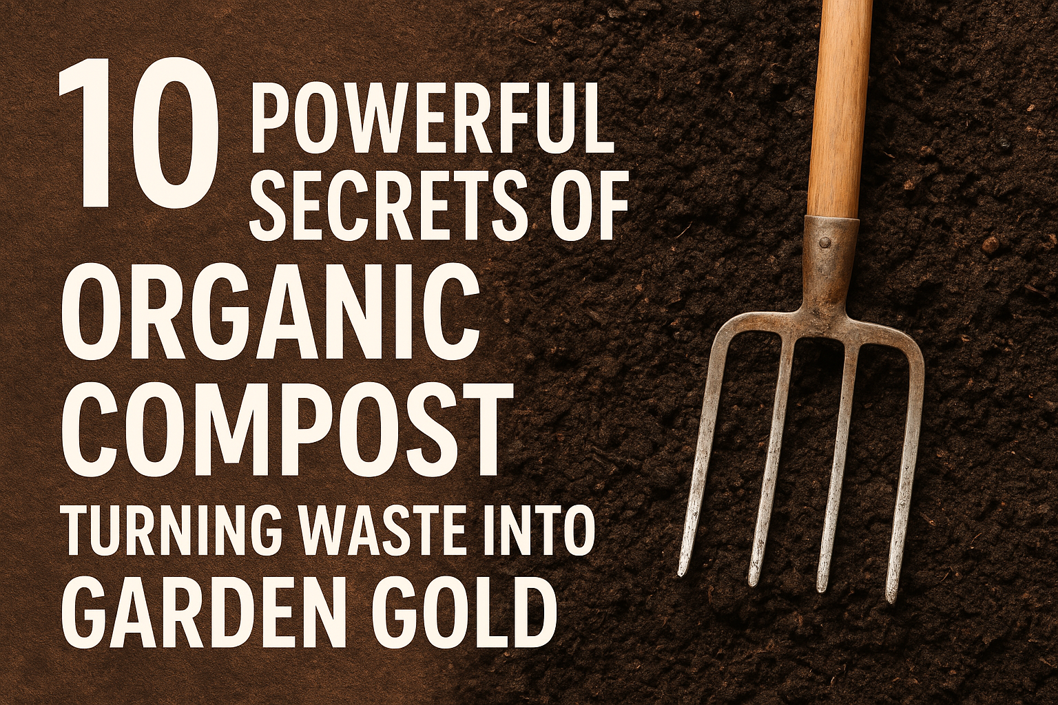10 Powerful Secrets of Organic Compost: Turning Waste Into Garden Gold