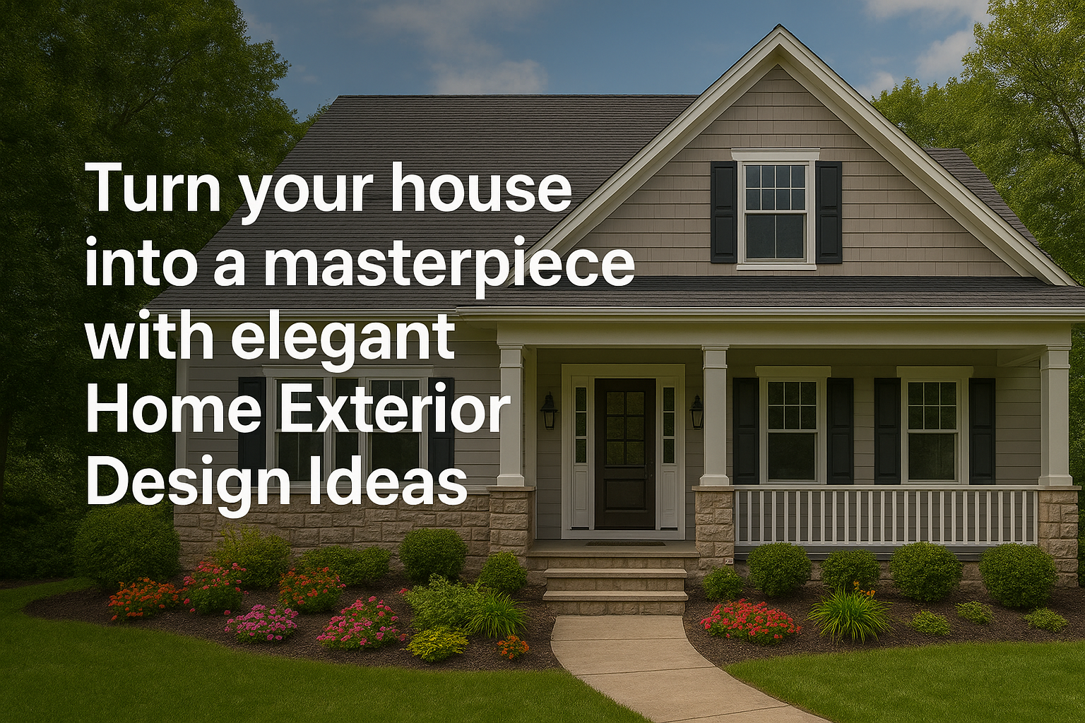 Home Exterior Design Ideas 2025: Transform Your House Into a Stunning Masterpiece