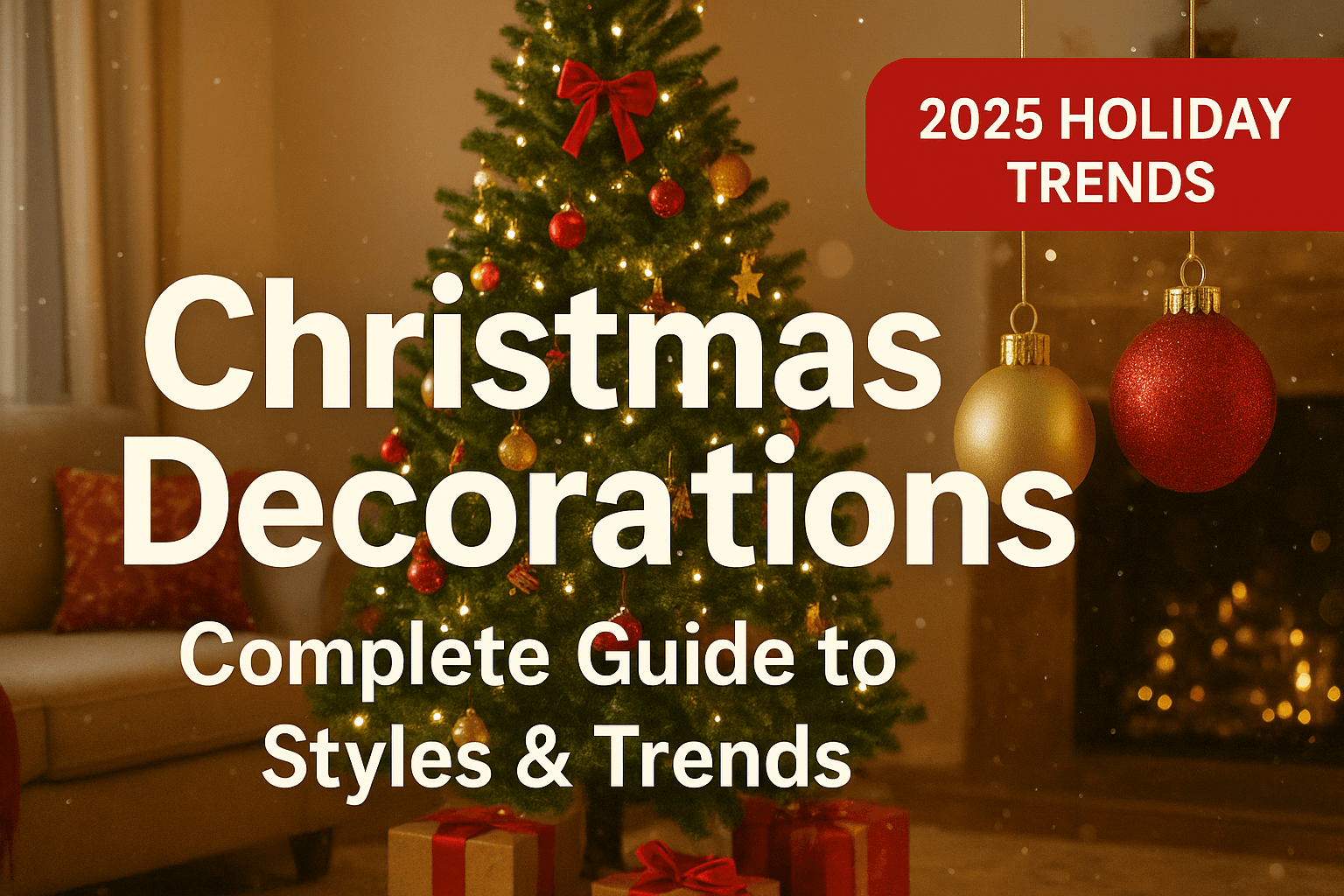 Christmas Decorations: Complete Guide to Styles, Trends, and Holiday Magic (USA Edition)