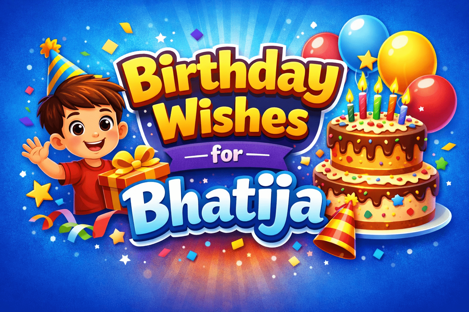 Birthday Wishes for Bhatija: Heartfelt, Funny & Meaningful Messages That Truly Matter