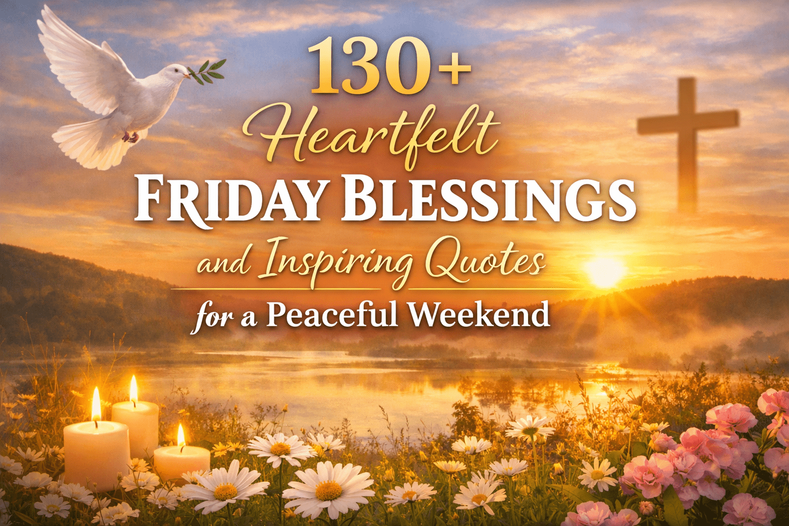 130+ Heartfelt Friday Blessings and Inspiring Quotes for a Peaceful Weekend